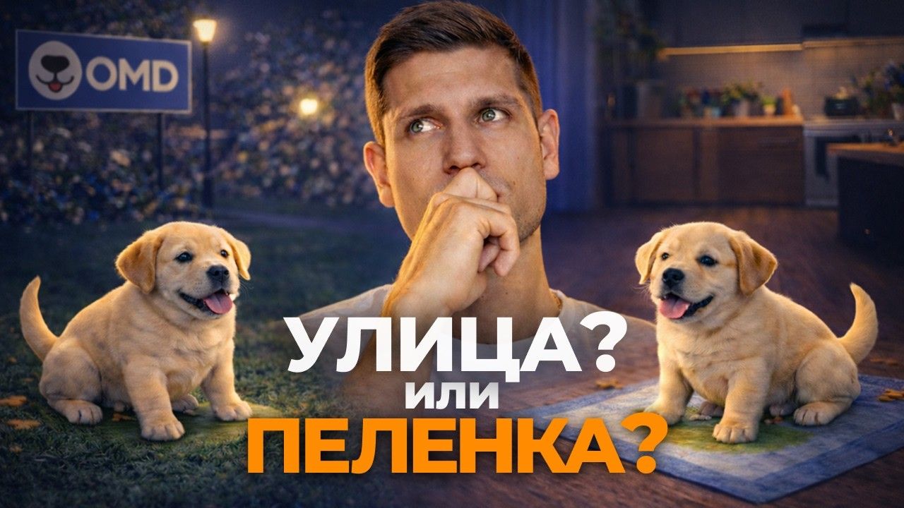 Туалет на пелёнку или на улицу: как приучить щенка к туалету